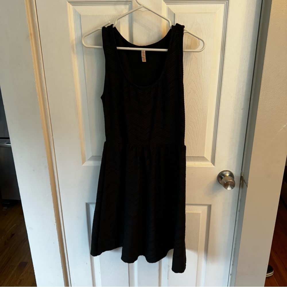 black dress